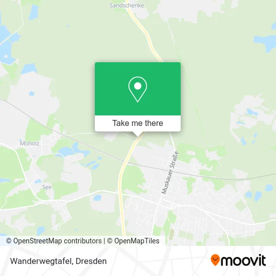 Карта Wanderwegtafel