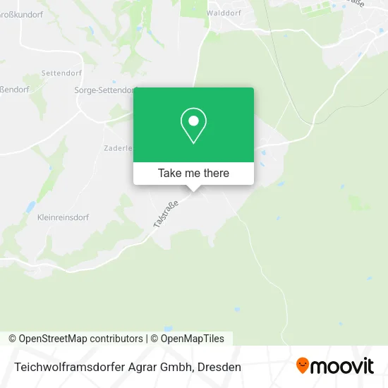 Карта Teichwolframsdorfer Agrar Gmbh