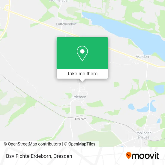 Карта Bsv Fichte Erdeborn