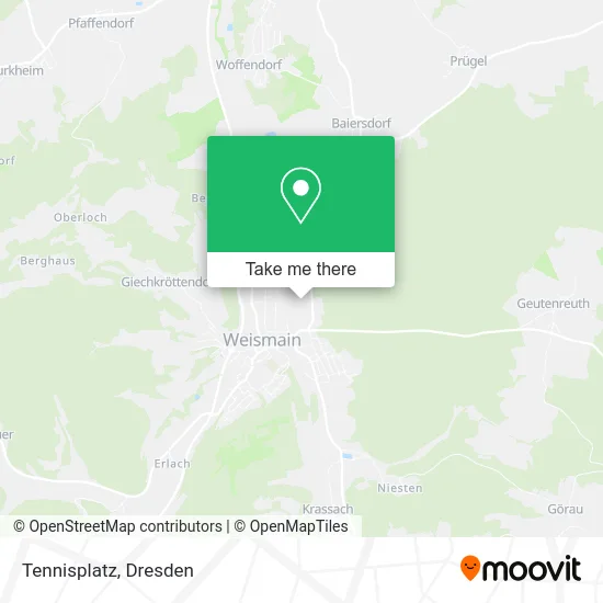 Карта Tennisplatz