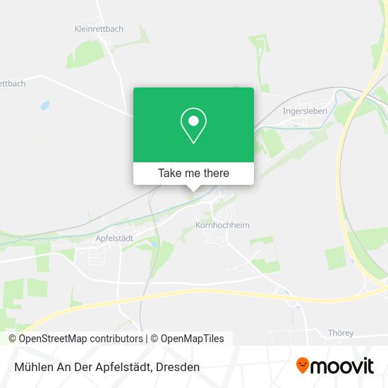 Карта Mühlen An Der Apfelstädt