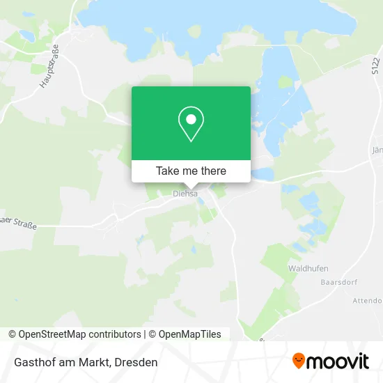 Карта Gasthof am Markt