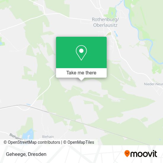 Карта Geheege