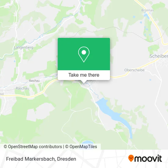 Карта Freibad Markersbach