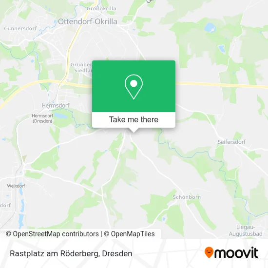 Карта Rastplatz am Röderberg
