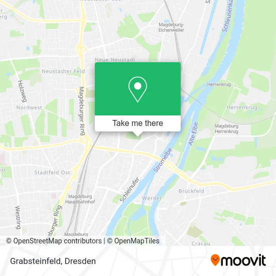 Карта Grabsteinfeld