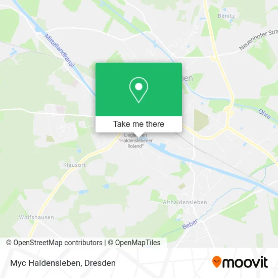 Карта Myc Haldensleben