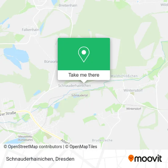 Карта Schnauderhainichen