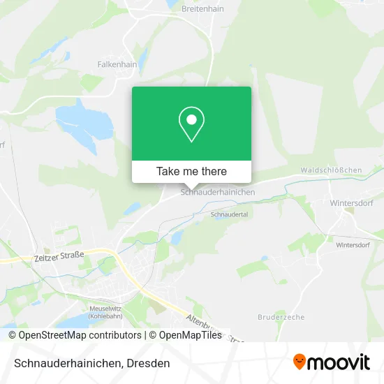 Карта Schnauderhainichen