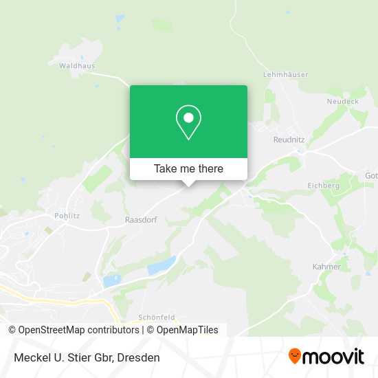 Карта Meckel U. Stier Gbr