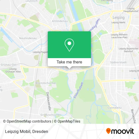 Карта Leipzig Mobil