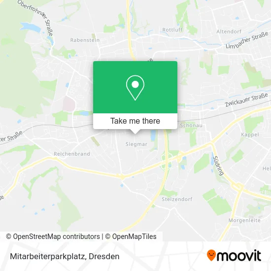 Карта Mitarbeiterparkplatz