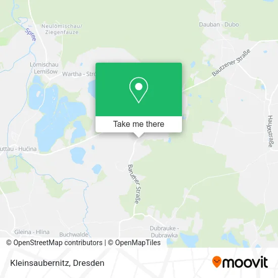 Карта Kleinsaubernitz