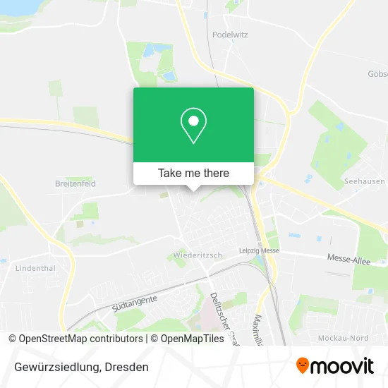 Карта Gewürzsiedlung
