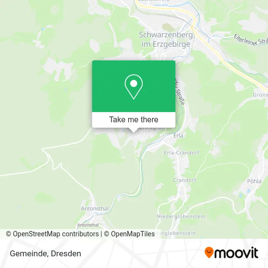 Карта Gemeinde
