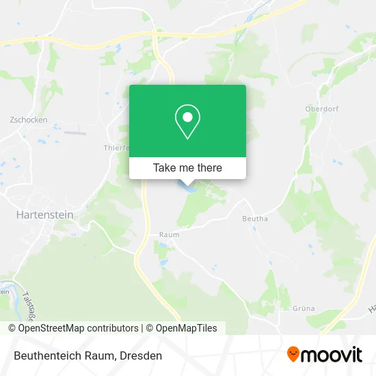 Карта Beuthenteich Raum