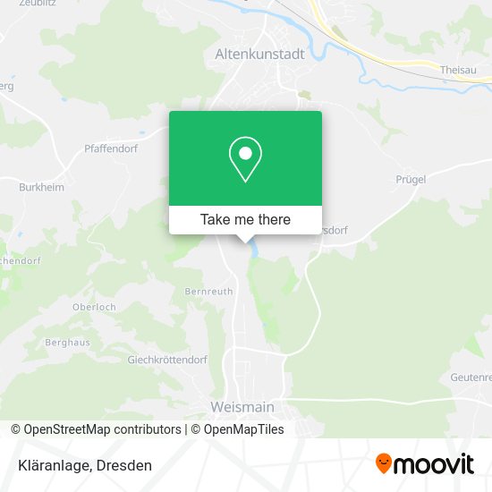 Карта Kläranlage