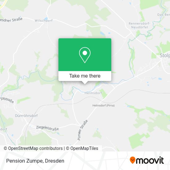 Карта Pension Zumpe