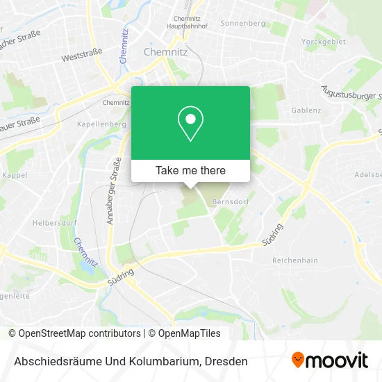Карта Abschiedsräume Und Kolumbarium