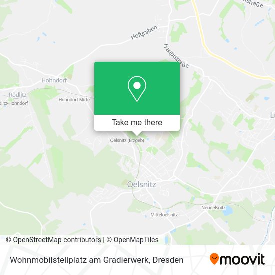 Карта Wohnmobilstellplatz am Gradierwerk