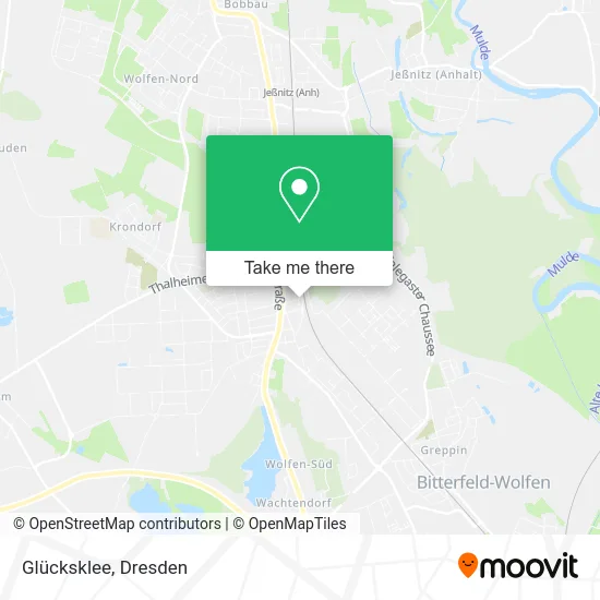 Карта Glücksklee