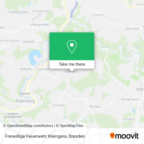 Карта Freiwillige Feuerwehr Kleingera