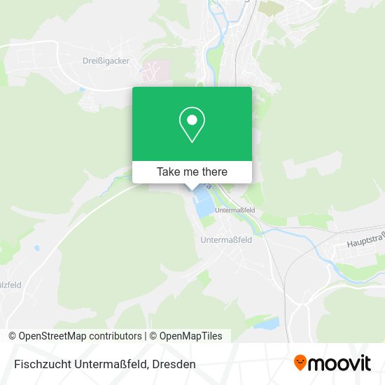 Карта Fischzucht Untermaßfeld