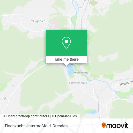 Карта Fischzucht Untermaßfeld