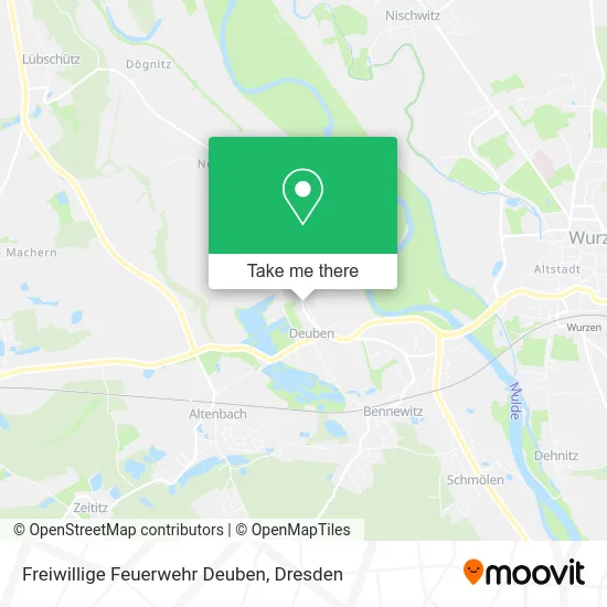 Карта Freiwillige Feuerwehr Deuben
