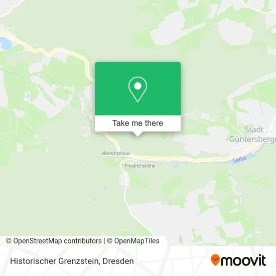 Карта Historischer Grenzstein