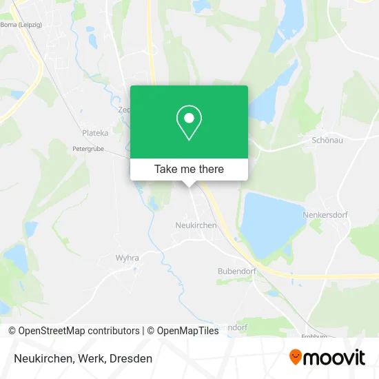 Карта Neukirchen, Werk