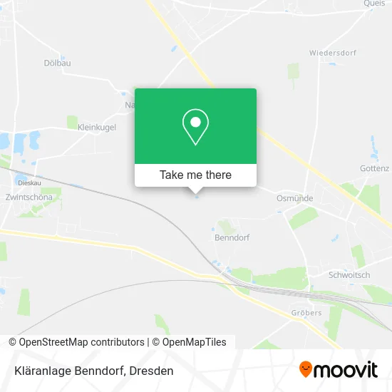 Карта Kläranlage Benndorf