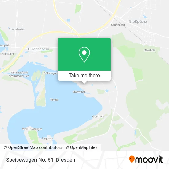 Карта Speisewagen No. 51