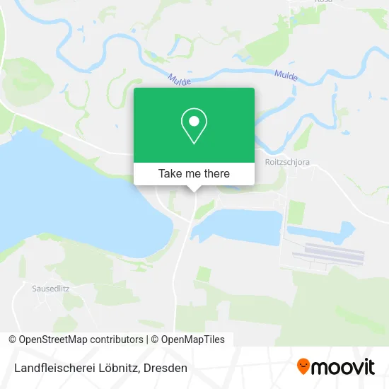 Карта Landfleischerei Löbnitz