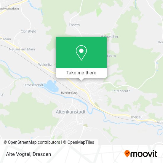 Карта Alte Vogtei