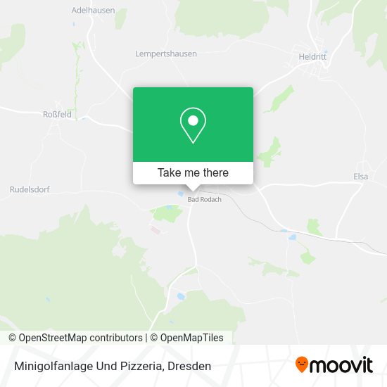 Карта Minigolfanlage Und Pizzeria