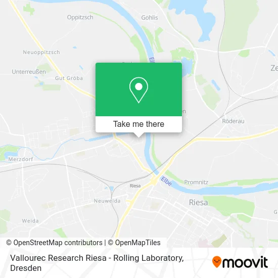 Карта Vallourec Research Riesa - Rolling Laboratory