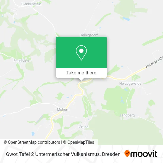 Карта Gwot Tafel 2 Untermerischer Vulkanismus