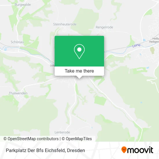 Карта Parkplatz Der Bfs Eichsfeld