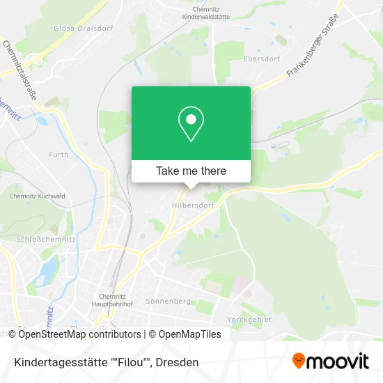 Карта Kindertagesstätte ""Filou""