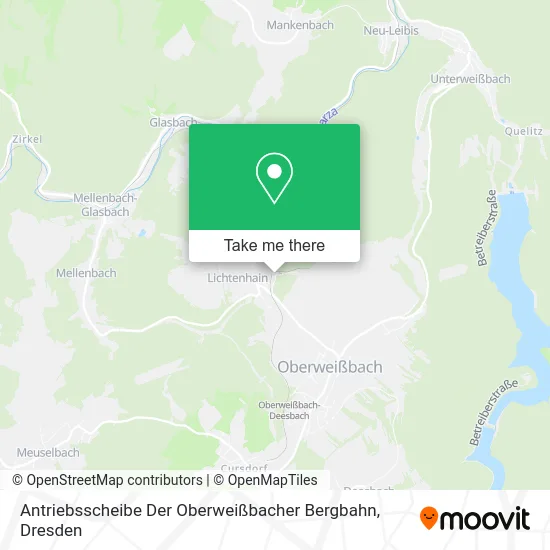 Карта Antriebsscheibe Der Oberweißbacher Bergbahn