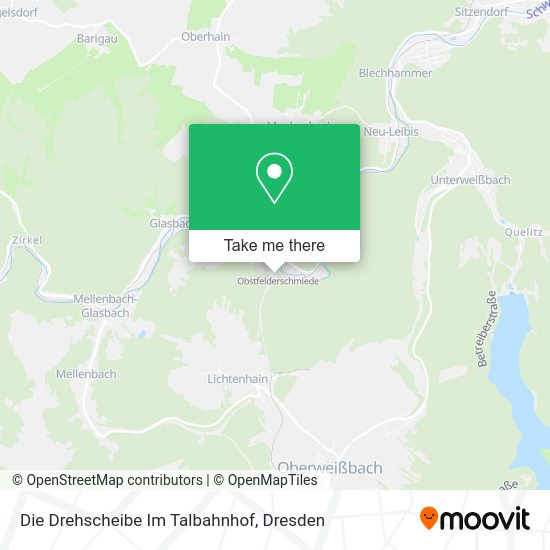 Карта Die Drehscheibe Im Talbahnhof