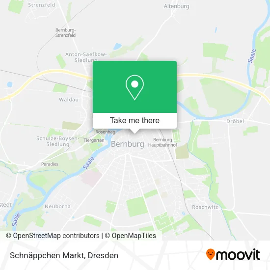 Карта Schnäppchen Markt