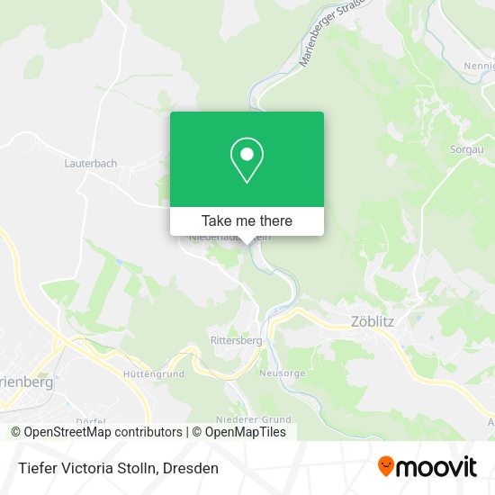 Карта Tiefer Victoria Stolln