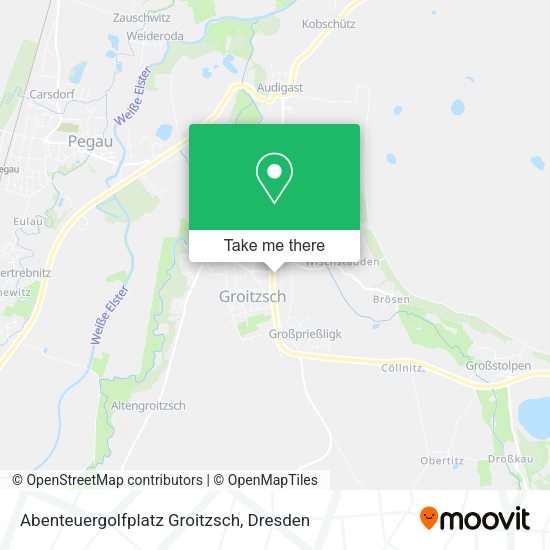 Карта Abenteuergolfplatz Groitzsch