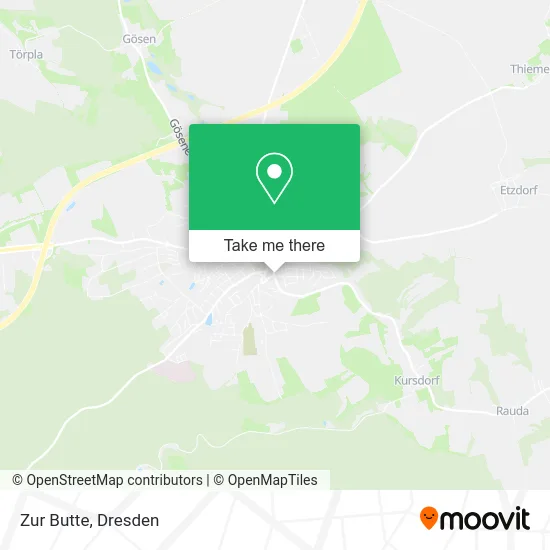 Карта Zur Butte