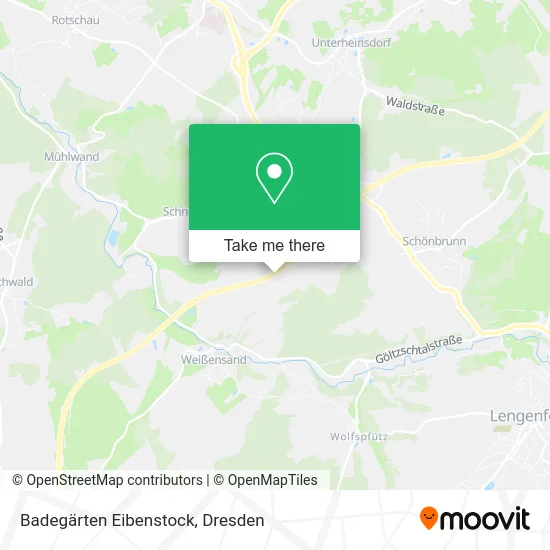 Карта Badegärten Eibenstock