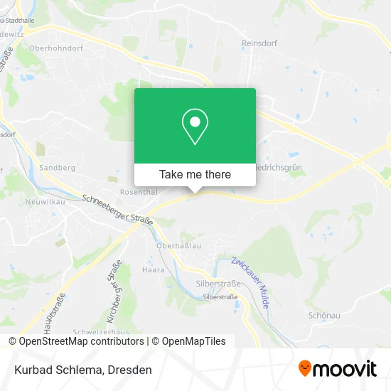 Карта Kurbad Schlema