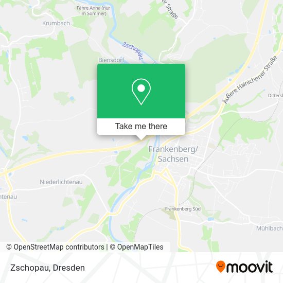Карта Zschopau