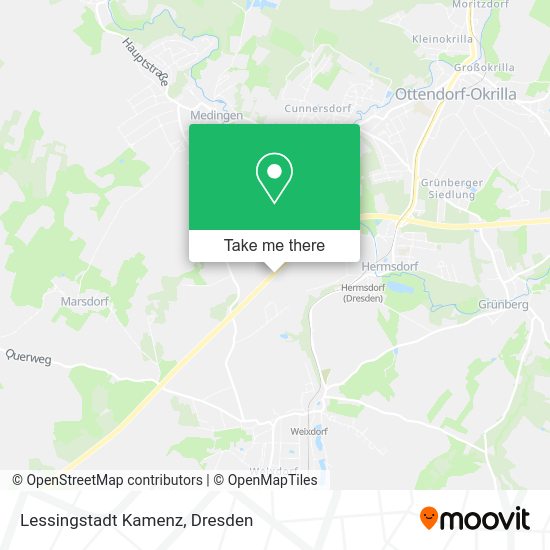 Карта Lessingstadt Kamenz